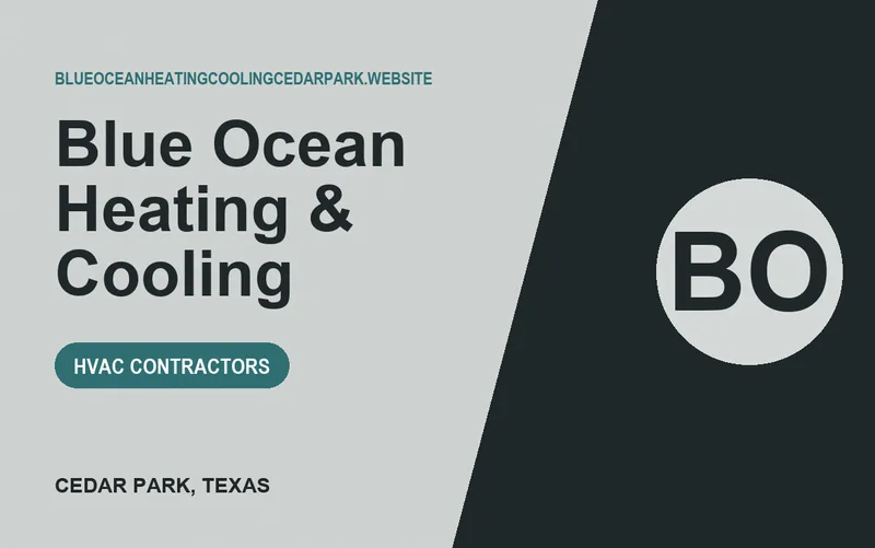 Blue Ocean Heating & Cooling in Cedar Park, Texas