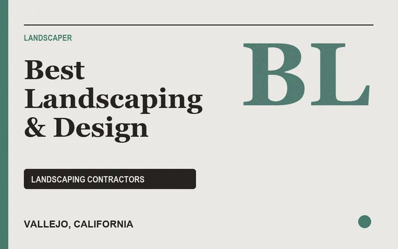 Best Landscaping & Design in Vallejo, California