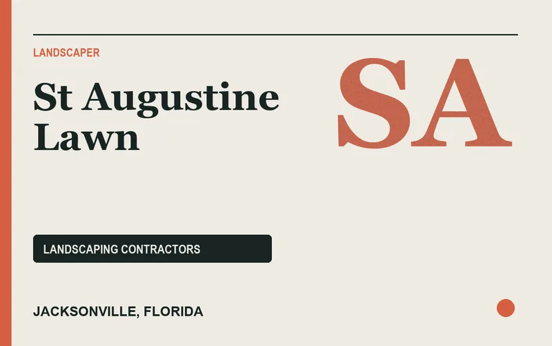 St Augustine Lawn in Jacksonville, Florida