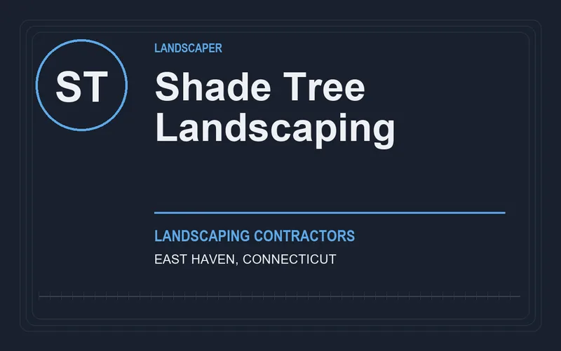 Shade Tree Landscaping in East Haven, Connecticut