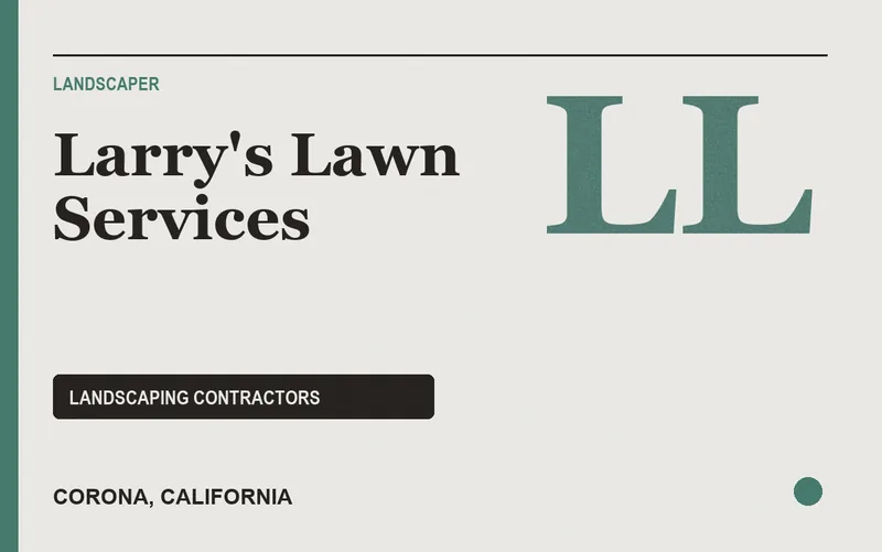 Larry's Lawn Services in Corona, California
