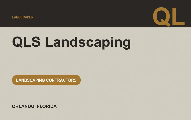 QLS Landscaping in Orlando, Florida