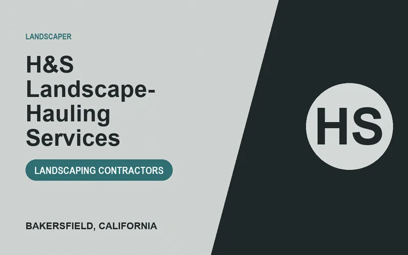 H&S Landscape- Hauling Services in Bakersfield, California