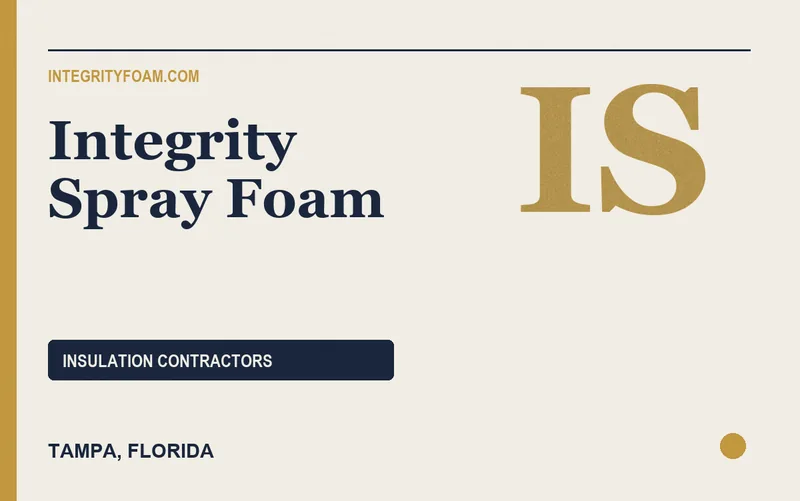 Integrity Spray Foam in Tampa, Florida
