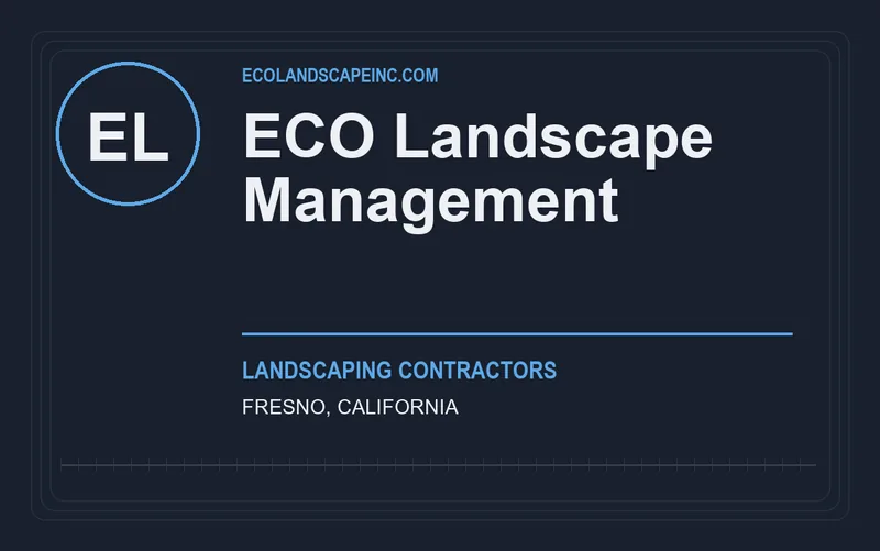 ECO Landscape Management in Fresno, California