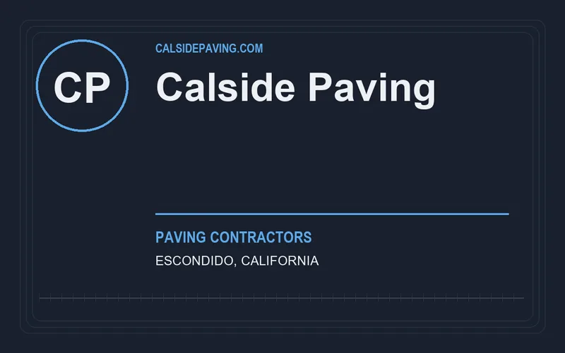 Calside Paving in Escondido, California