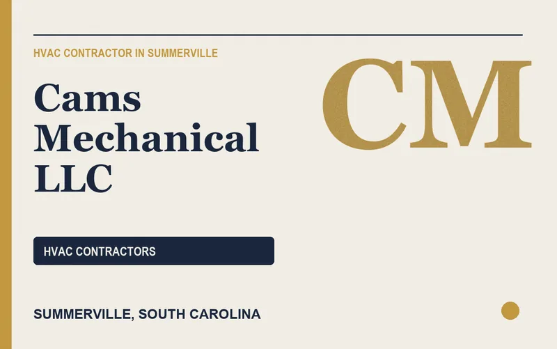 Cams Mechanical LLC in Summerville, South Carolina