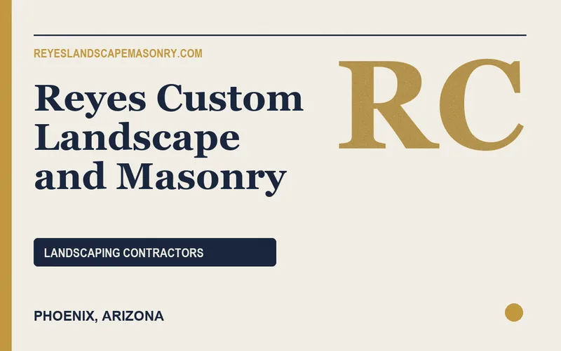 Reyes Custom Landscape and Masonry in Phoenix, Arizona