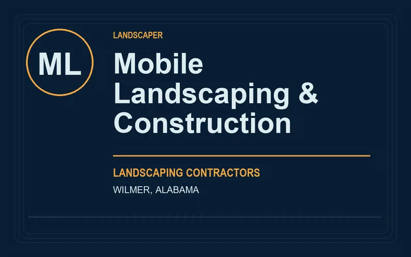 Mobile Landscaping & Construction in Wilmer, Alabama