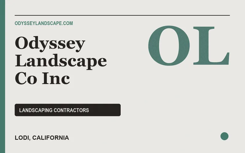 Odyssey Landscape Co Inc in Lodi, California
