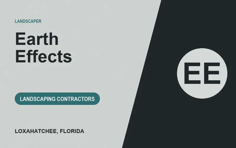 Earth Effects in Loxahatchee, Florida