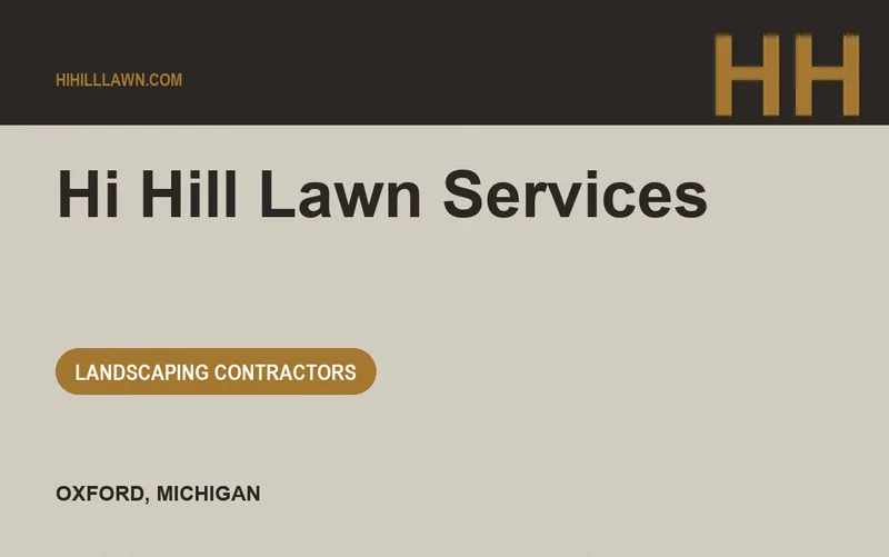 Hi Hill Lawn Services in Oxford, Michigan