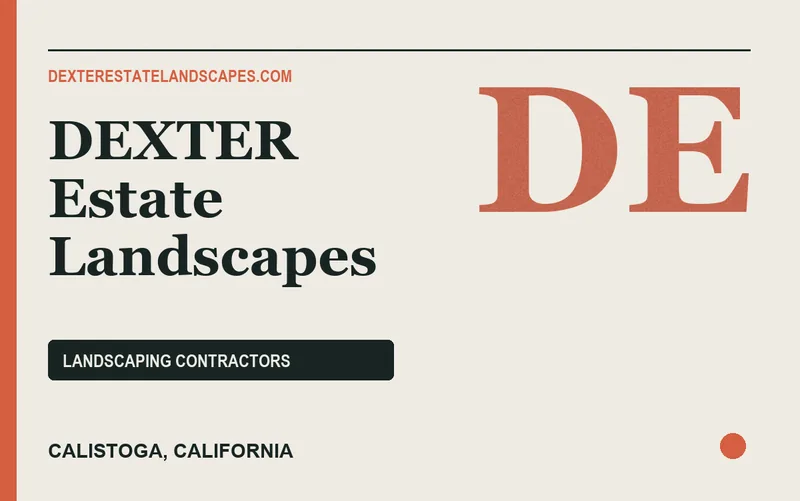 DEXTER Estate Landscapes in Calistoga, California
