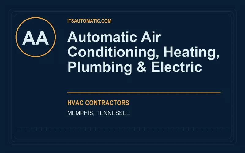 Automatic Air Conditioning, Heating, Plumbing & Electric in Memphis, Tennessee