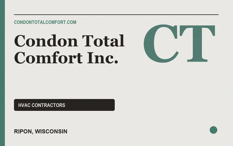 Condon Total Comfort Inc. in Ripon, Wisconsin