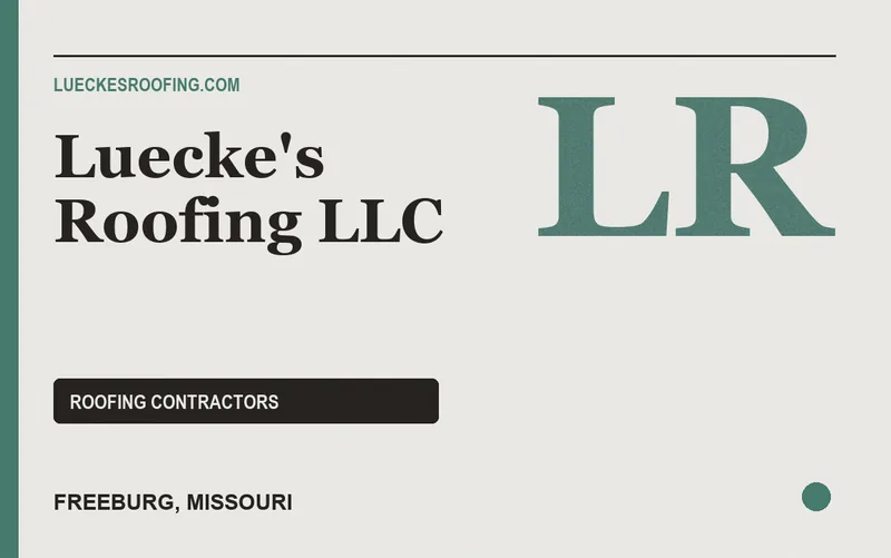 Luecke's Roofing LLC in Freeburg, Missouri