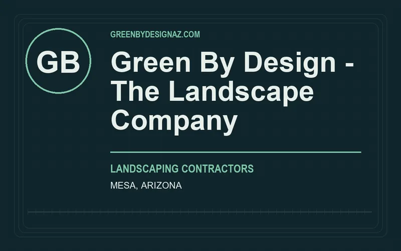 Green By Design - The Landscape Company in Mesa, Arizona