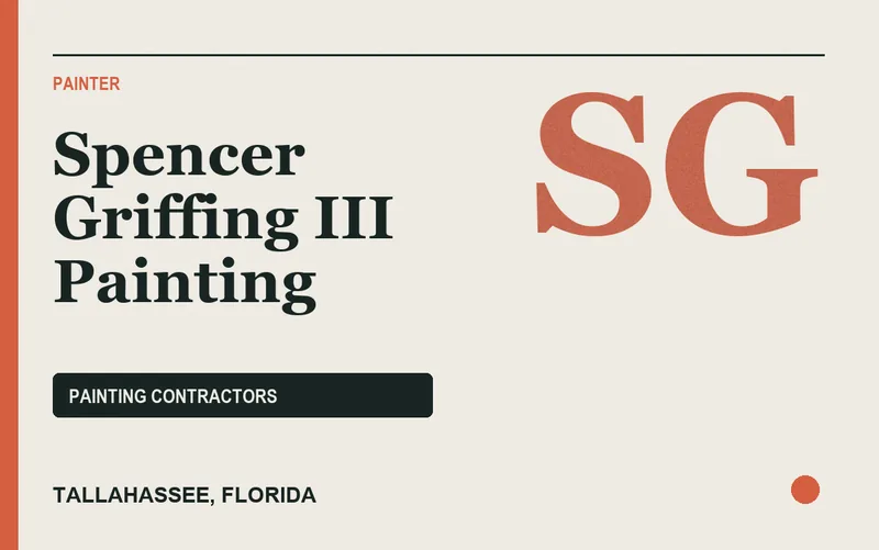Spencer Griffing III Painting in Tallahassee, Florida