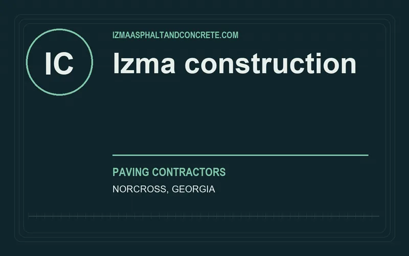 Izma construction in Norcross, Georgia