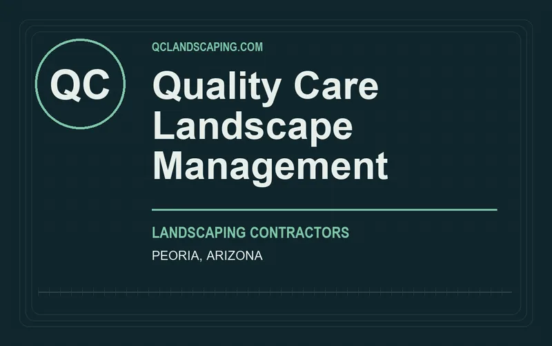 Quality Care Landscape Management in Peoria, Arizona