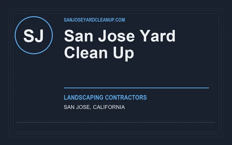 San Jose Yard Clean Up in San Jose, California
