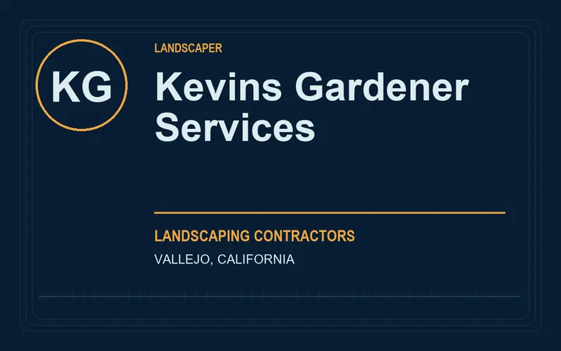 Kevins Gardener Services in Vallejo, California