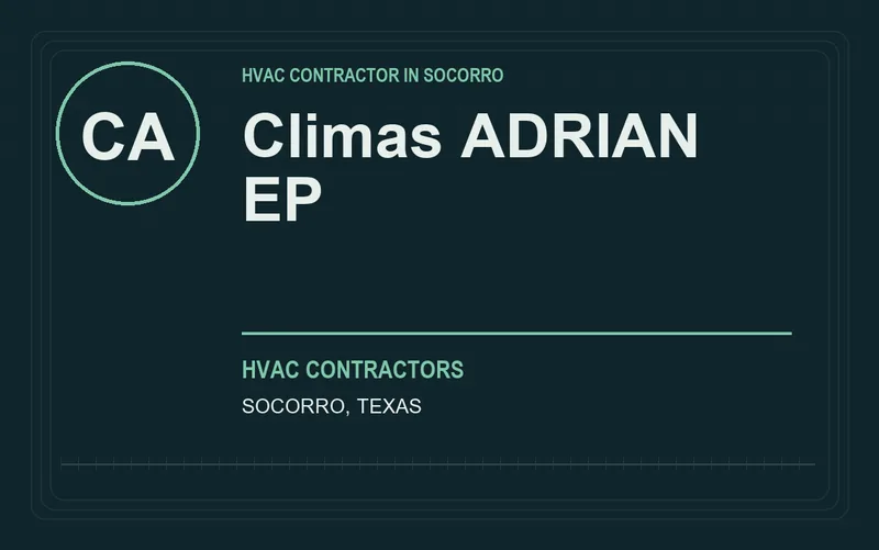 Climas ADRIAN EP in Socorro, Texas