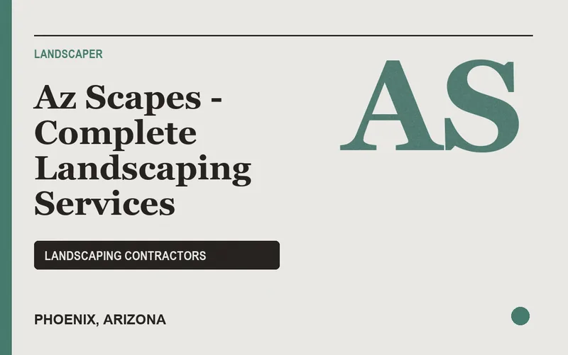 Az Scapes - Complete Landscaping Services in Phoenix, Arizona