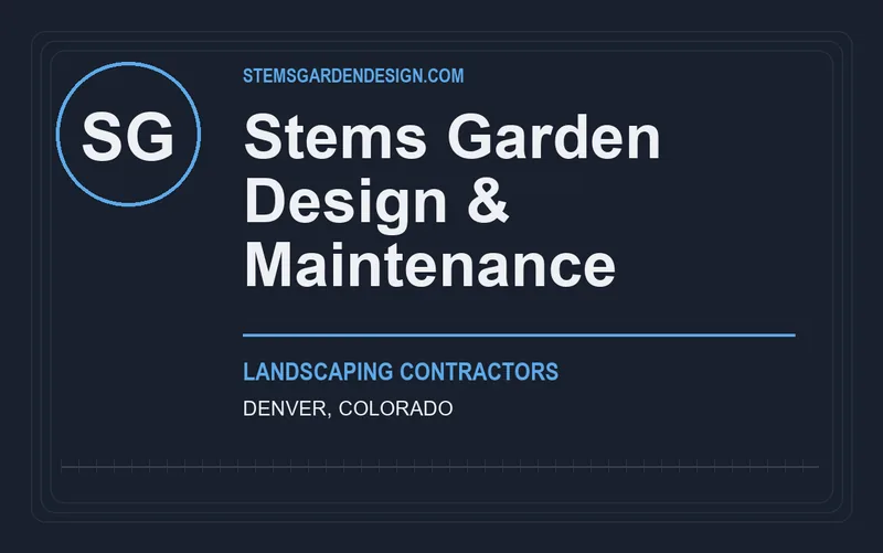 Stems Garden Design & Maintenance in Denver, Colorado