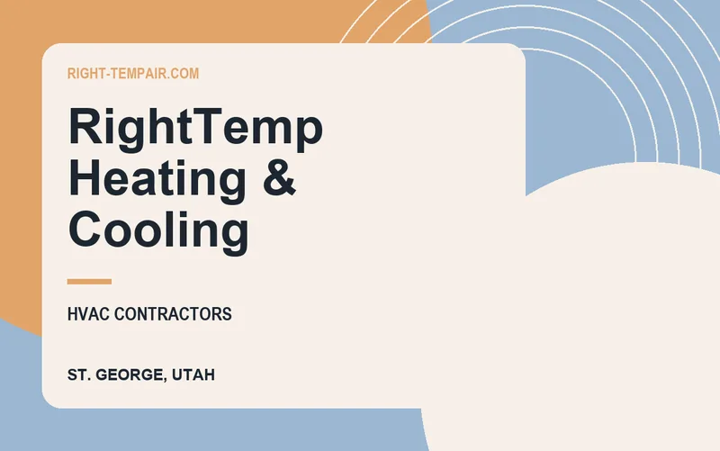 RightTemp Heating & Cooling in St. George, Utah