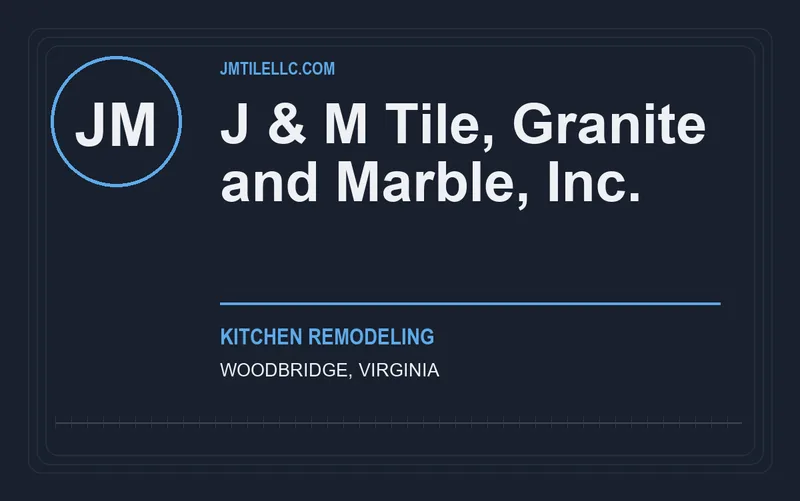 J & M Tile, Granite and Marble, Inc. in Woodbridge, Virginia