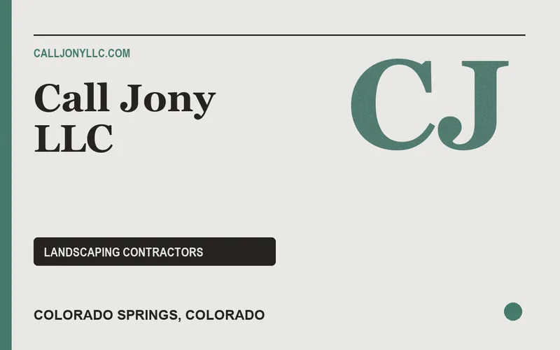 Call Jony LLC in Colorado Springs, Colorado