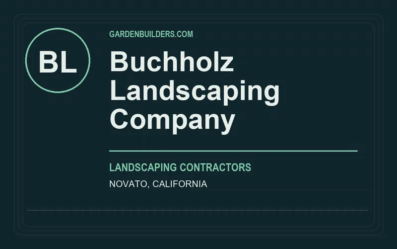 Buchholz Landscaping Company in Novato, California
