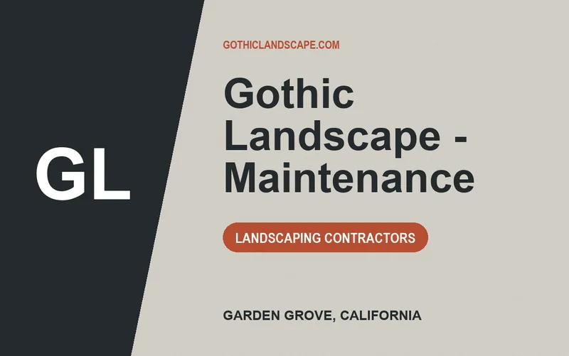 Gothic Landscape - Maintenance in Garden Grove, California