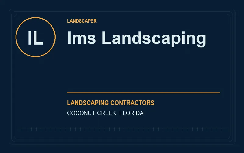 Ims Landscaping in Coconut Creek, Florida