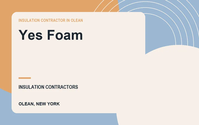 Yes Foam in Olean, New York