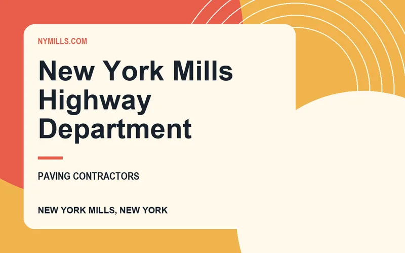New York Mills Highway Department in New York Mills, New York