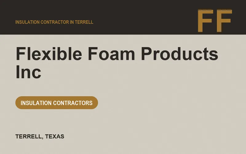 Flexible Foam Products Inc in Terrell, Texas