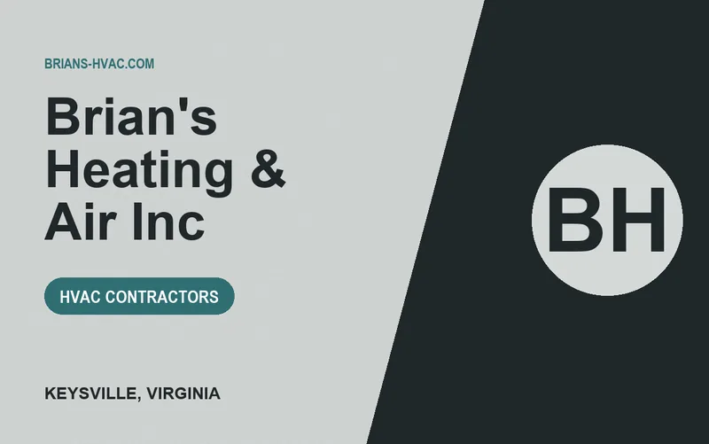 Brian's Heating & Air Inc in Keysville, Virginia
