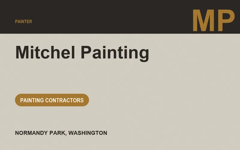 Mitchel Painting in Normandy Park, Washington