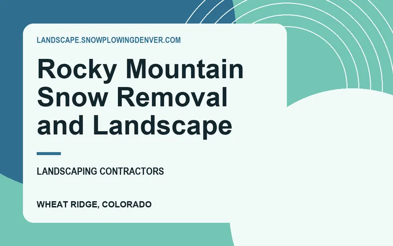 Rocky Mountain Snow Removal and Landscape in Wheat Ridge, Colorado