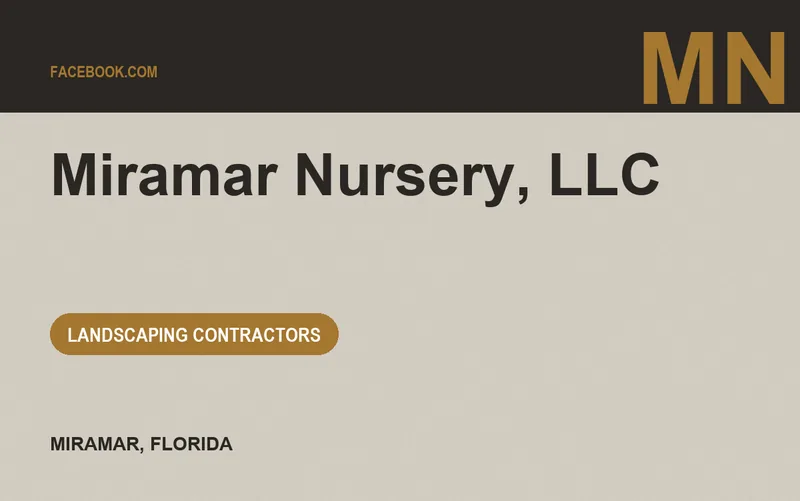 Miramar Nursery, LLC in Miramar, Florida