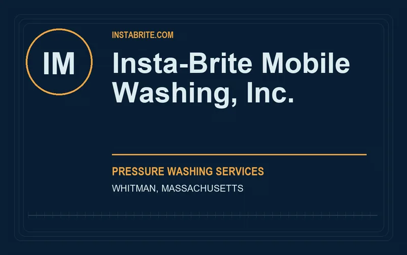 Insta-Brite Mobile Washing, Inc. in Whitman, Massachusetts
