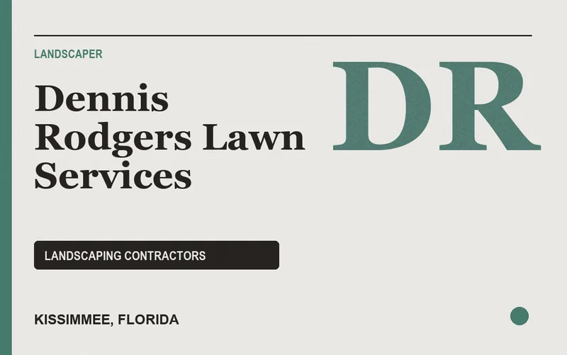 Dennis Rodgers Lawn Services in Kissimmee, Florida
