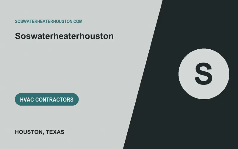 soswaterheaterhouston in Houston, Texas
