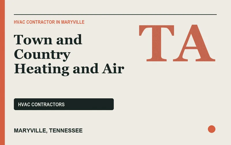 Town and Country Heating and Air in Maryville, Tennessee