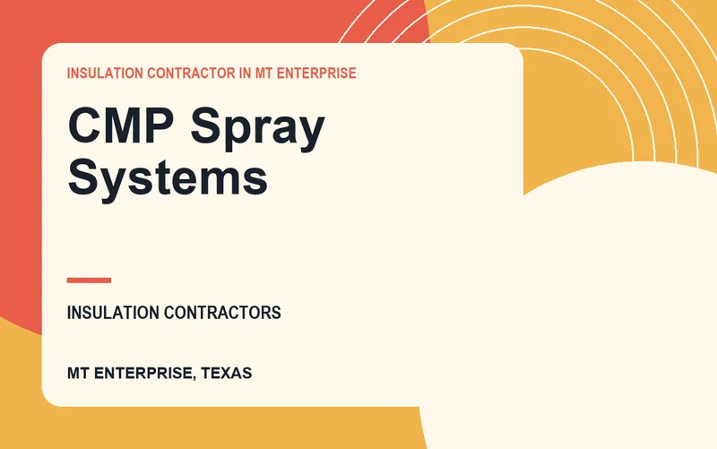 CMP Spray Systems in Mt Enterprise, Texas