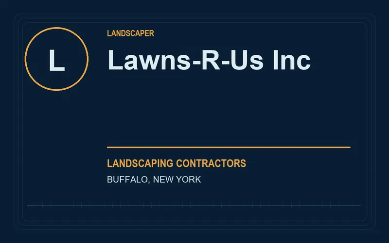 Lawns-R-Us Inc in Buffalo, New York