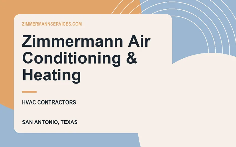 Zimmermann Air Conditioning & Heating in San Antonio, Texas