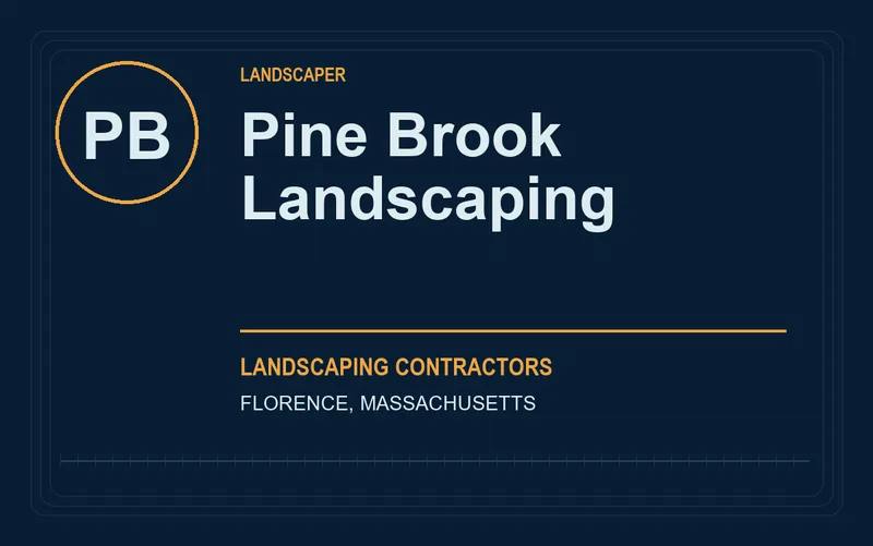 Pine Brook Landscaping in Florence, Massachusetts